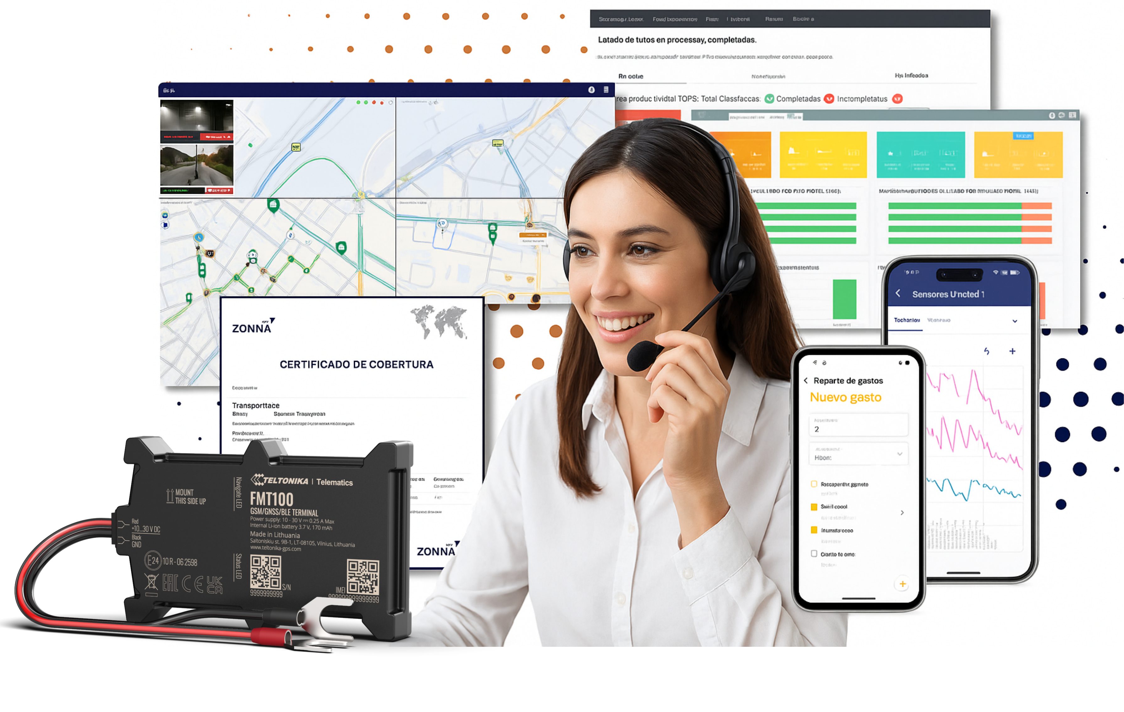 Geolocalización con GPS en Propiedad